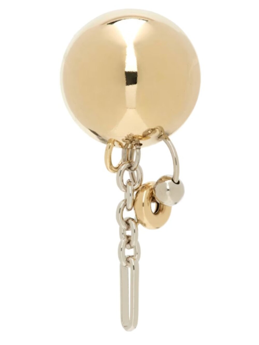Justine Clenquet Gold Khloe Clip-on Earring